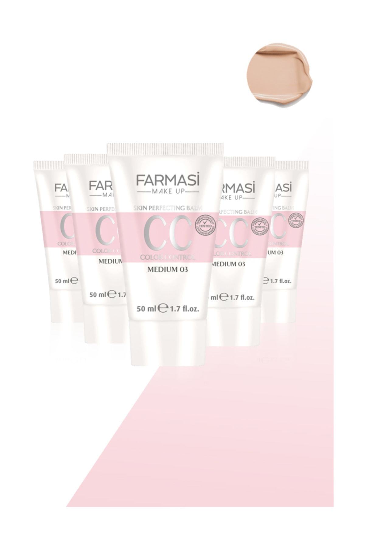 Cc All In One Cream Medium-50ml 5 Pieces
