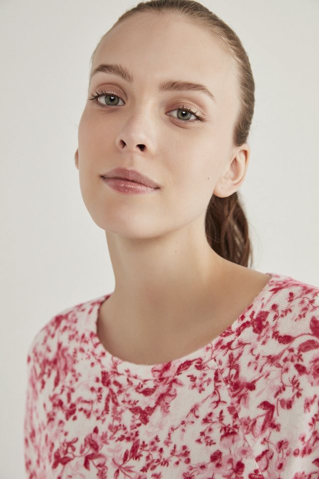 Pembe Melanj Pink Flowers Sweatshirt