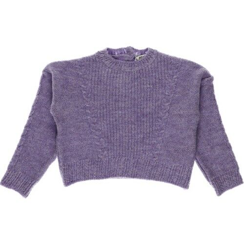 Baby Girl Knitted Detailed Knitwear Sweater