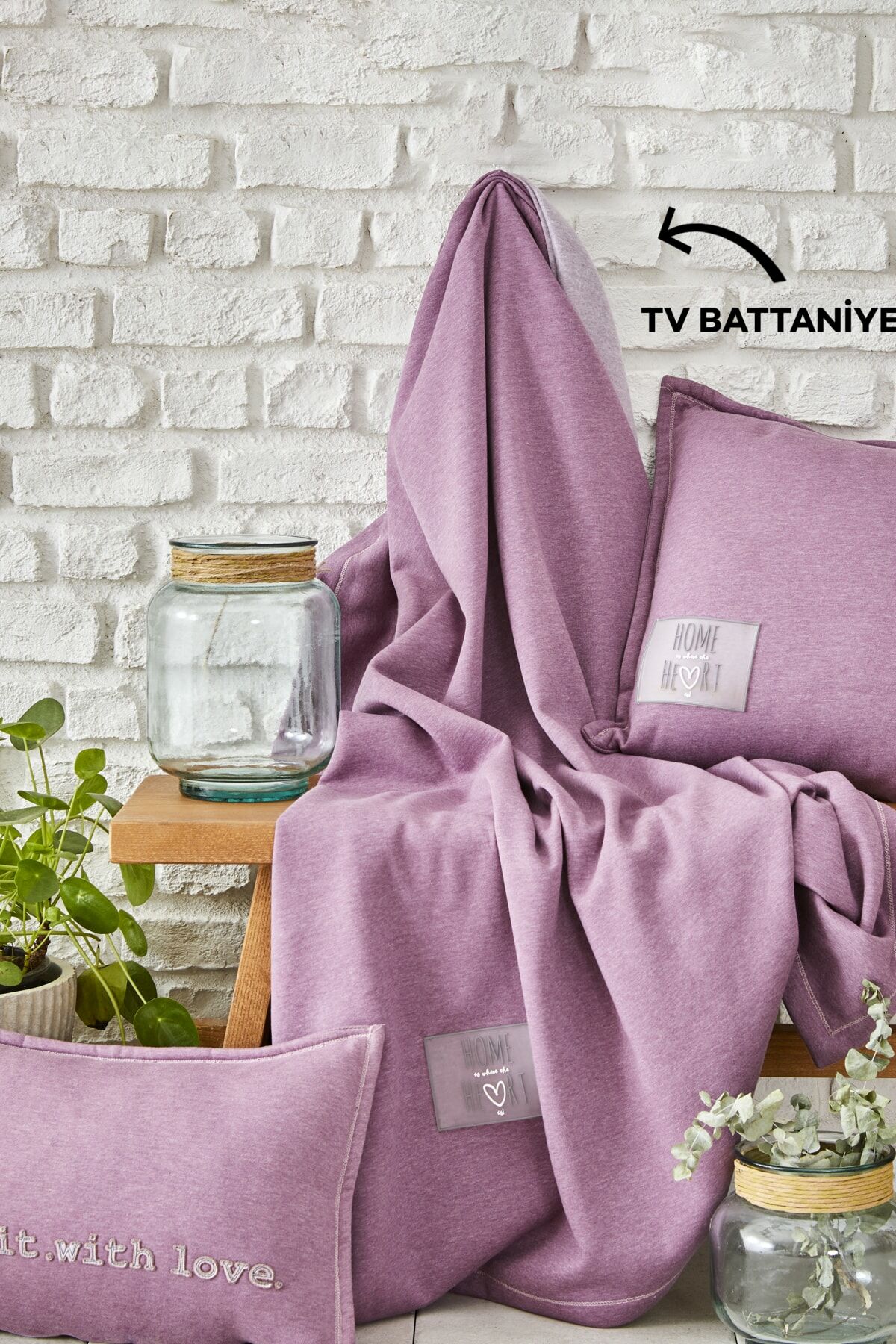 Softy Comfort TV Blanket Lilac 130x170cm