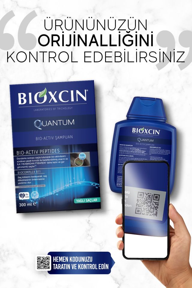 Quantum Shampoo 3 Take 2 Pay For Oily Hair 3x300 Ml - Anti Hair Loss Shampoo For Fine Hair