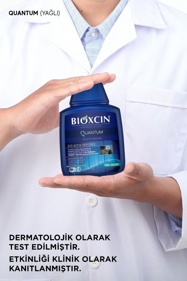 Quantum Shampoo 3 Take 2 Pay For Oily Hair 3x300 Ml - Anti Hair Loss Shampoo For Fine Hair
