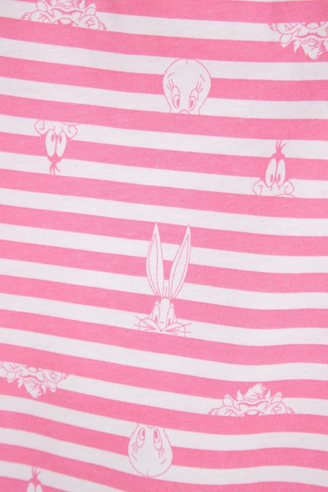Stripes Shirt Pants Pajama Set