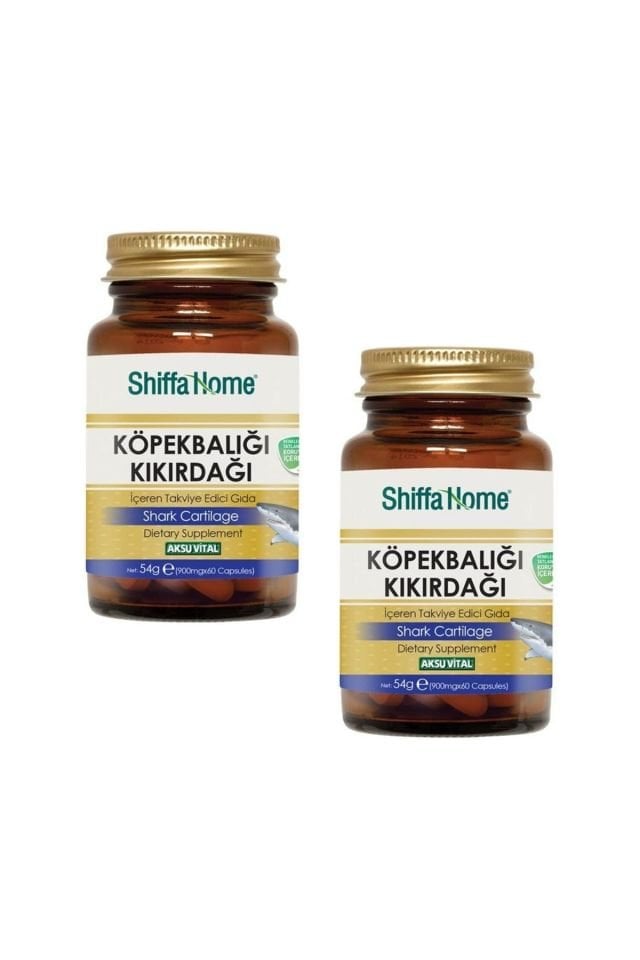 (AKSUVITAL) Shark Cartilage 900mg 60 Container X 2 Pieces