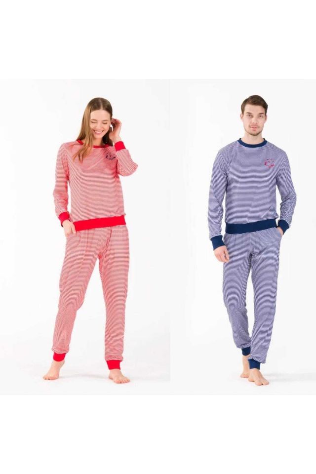 Viscose Lover Pajamas With Elastic Sleeves And Legs