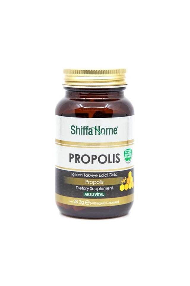 (AKSUVITAL) Propolis 470 Mg 60 Capsules X 3 Pieces