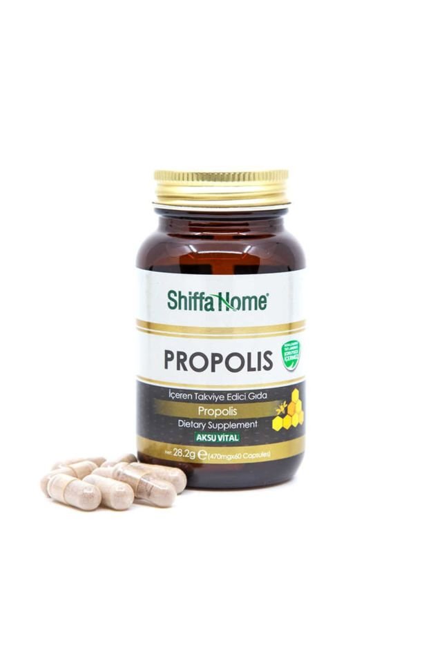 (AKSUVITAL) Propolis 470 Mg 60 Capsules X 3 Pieces