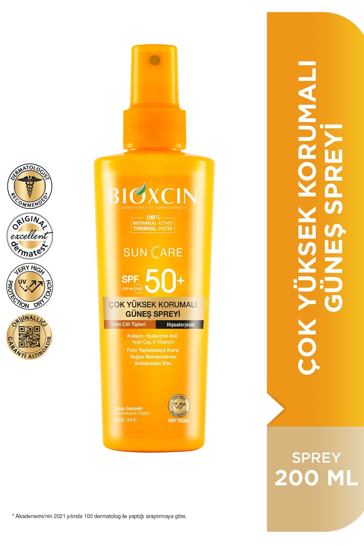 Sun Care Very High Protection All Skin Sun Spray Spf 50+ 200 Ml