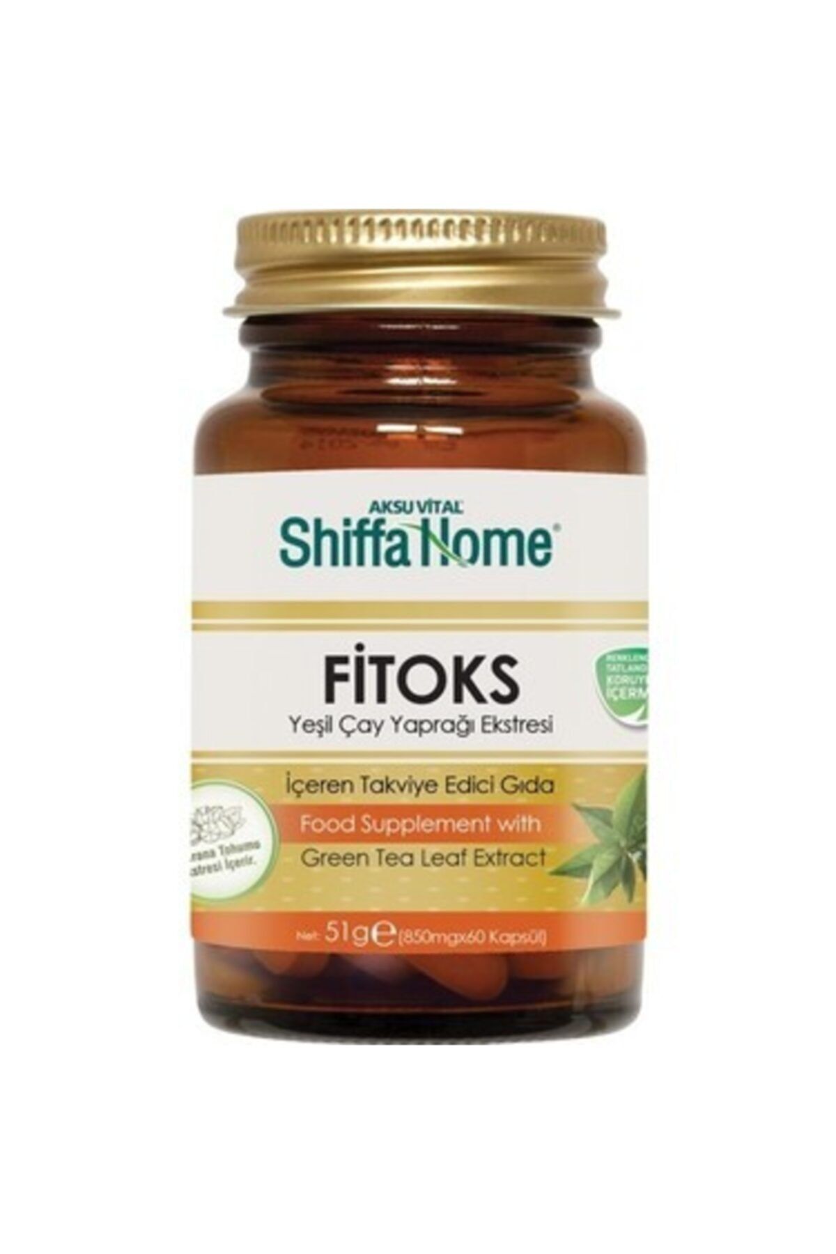 Fitoks Yeşil Çay Ve Guarana Tohumu Ekstresi Içerir Fitox