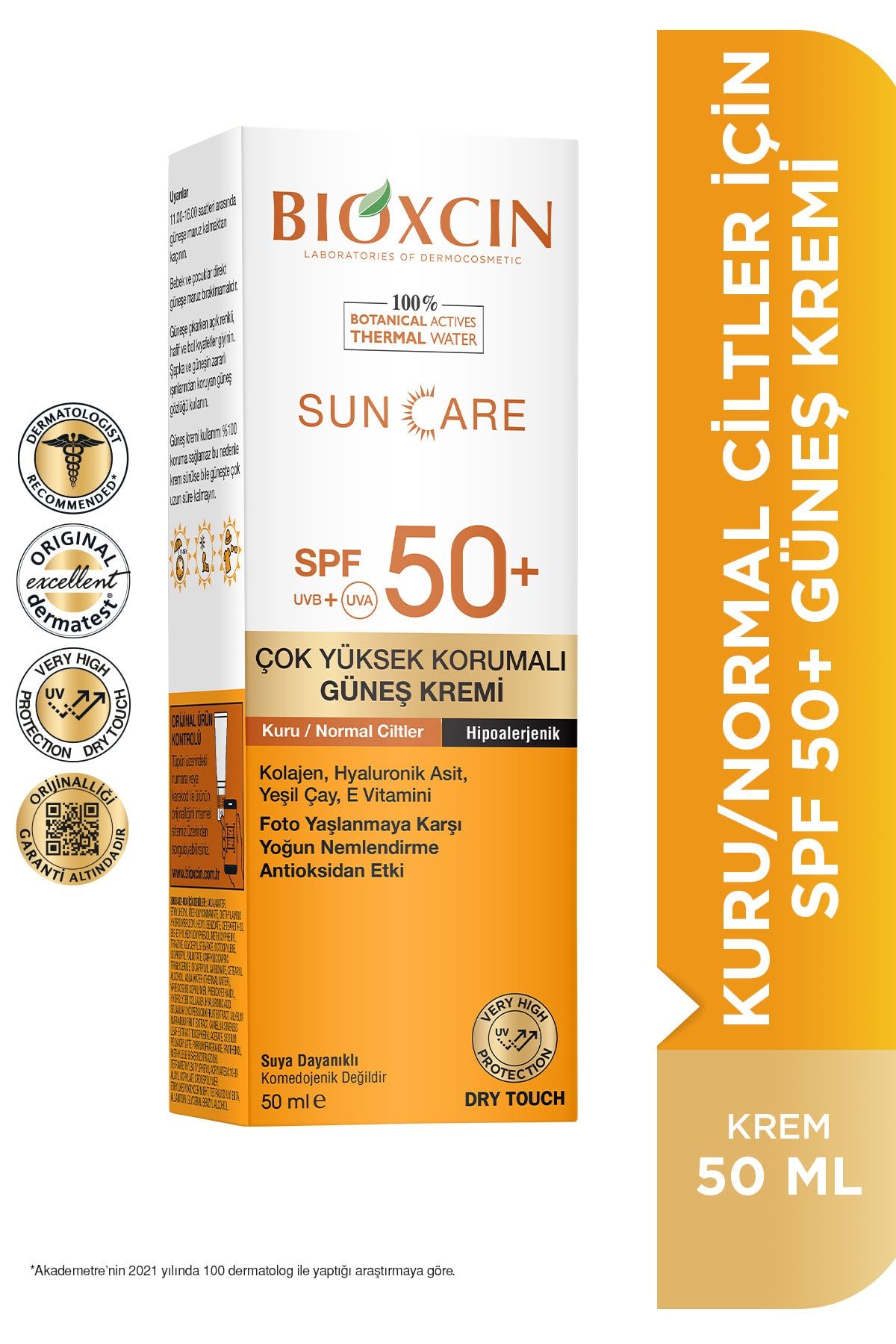 Sun Care Çok Yüksek Korumalı Kuru Ciltler İçin Güneş Kremi Spf 50+