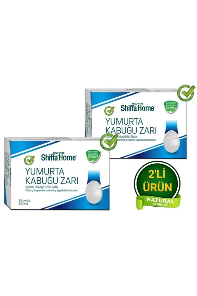 Shiffa Home Eggshell Membrane 620mg 30 Capsules