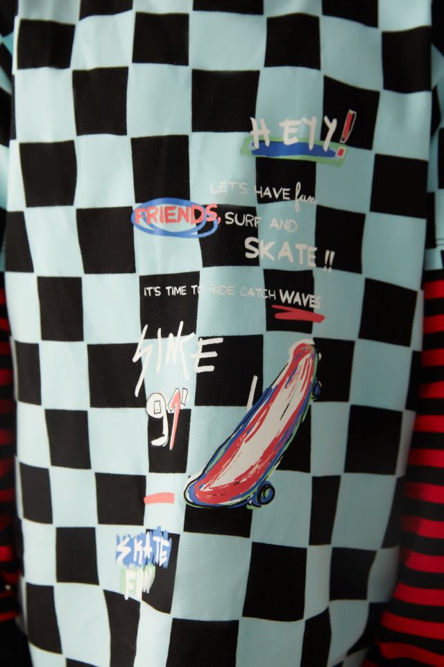 Black Boy B. Check Pajamas Set