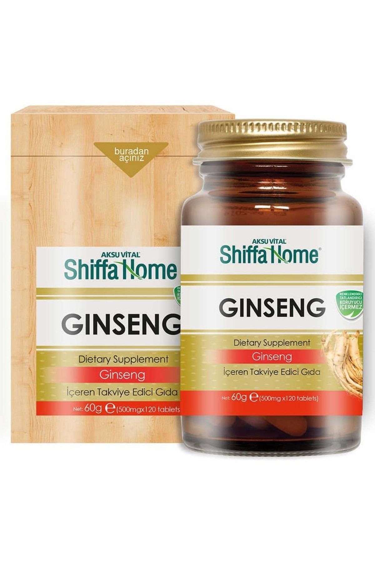 Red Ginseng - 120 Tablets
