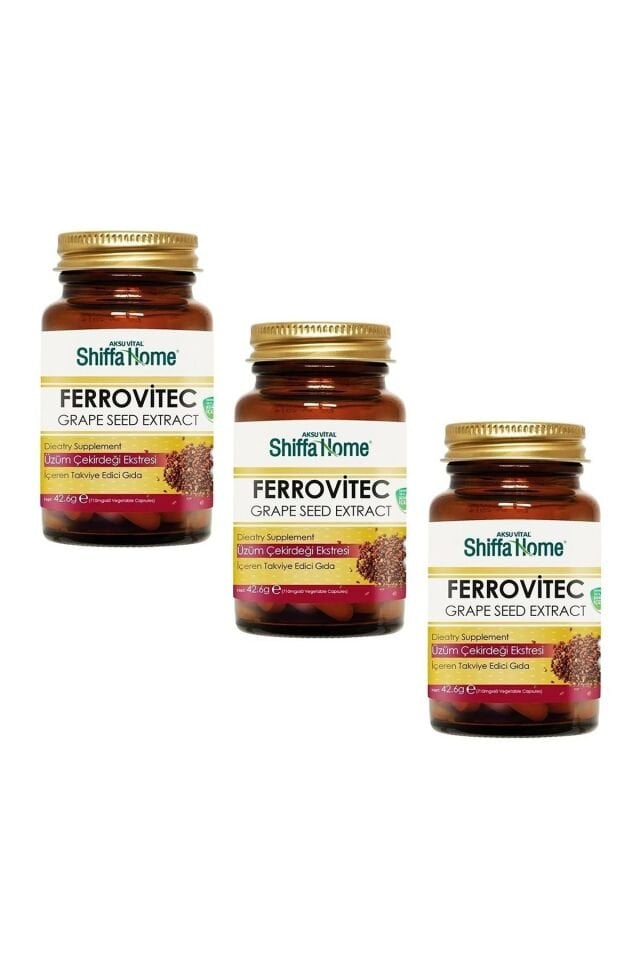 3 Adet (aksuvital) Ferrovitec 710 Mg 60 Kapsül