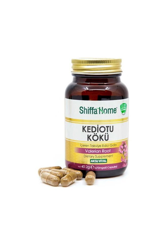 Valerian Root 670 mg 60 Capsules 3 Pieces