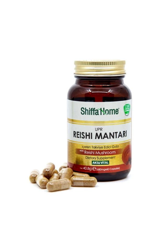 680mg 60 Capsules 2 Pieces Aksuvital Upr Reishi