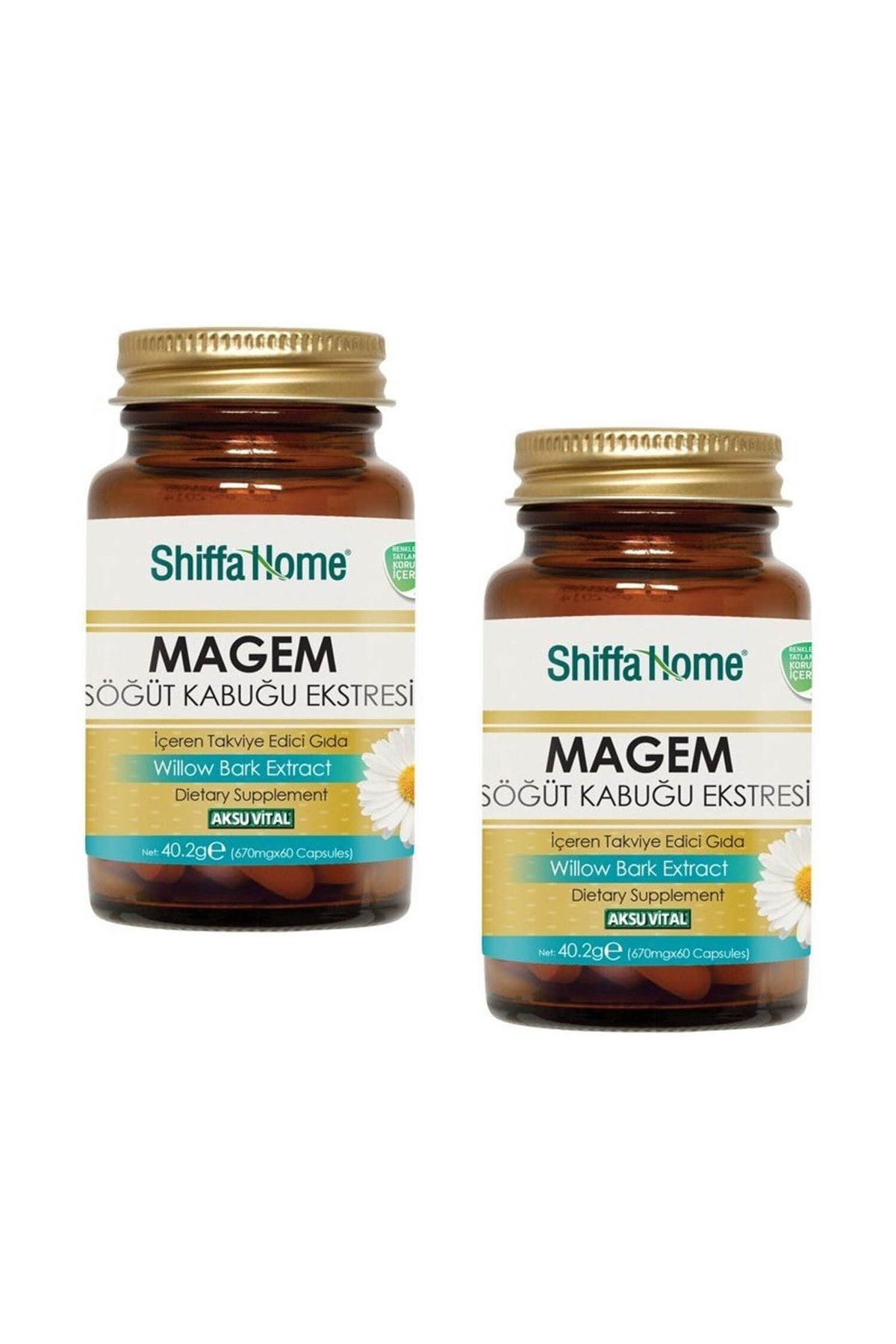 2 Adt Magem ( Gümüş Düğme Ekstraktı) 670 Mg 60 Kapsül