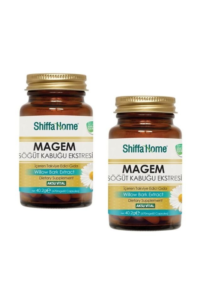 2 Adt Magem ( Gümüş Düğme Ekstraktı) 670 Mg 60 Kapsül