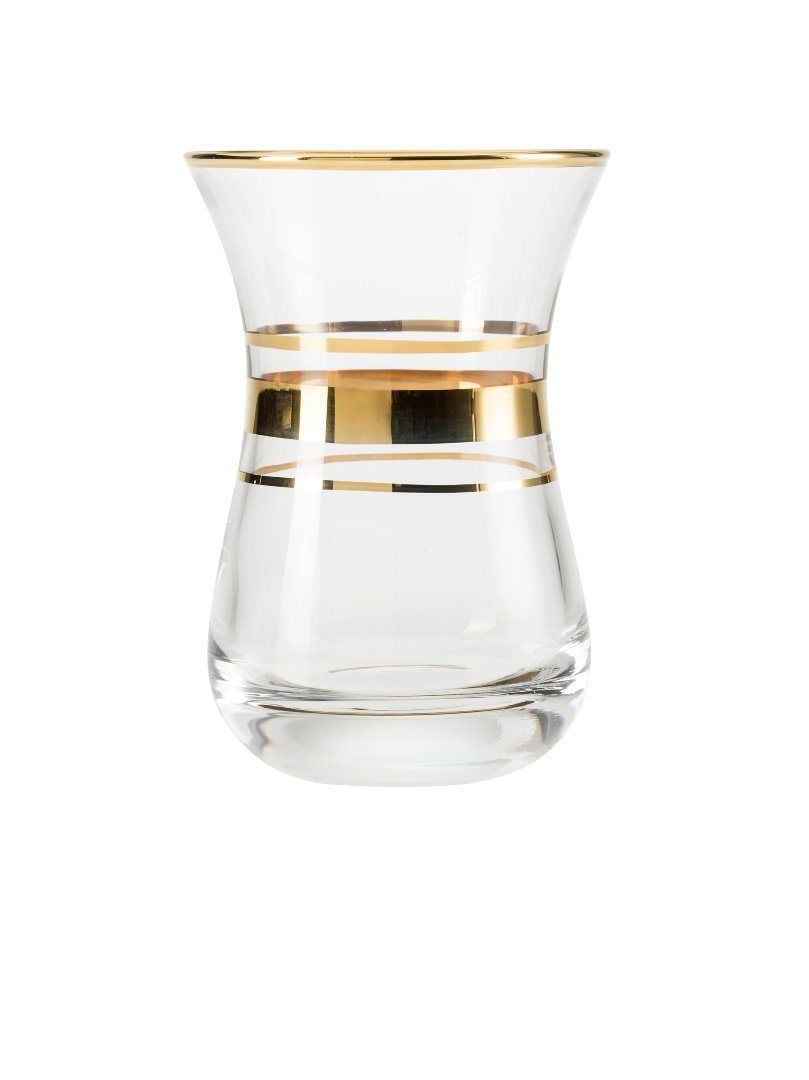 Aida Gold Tea Glass
