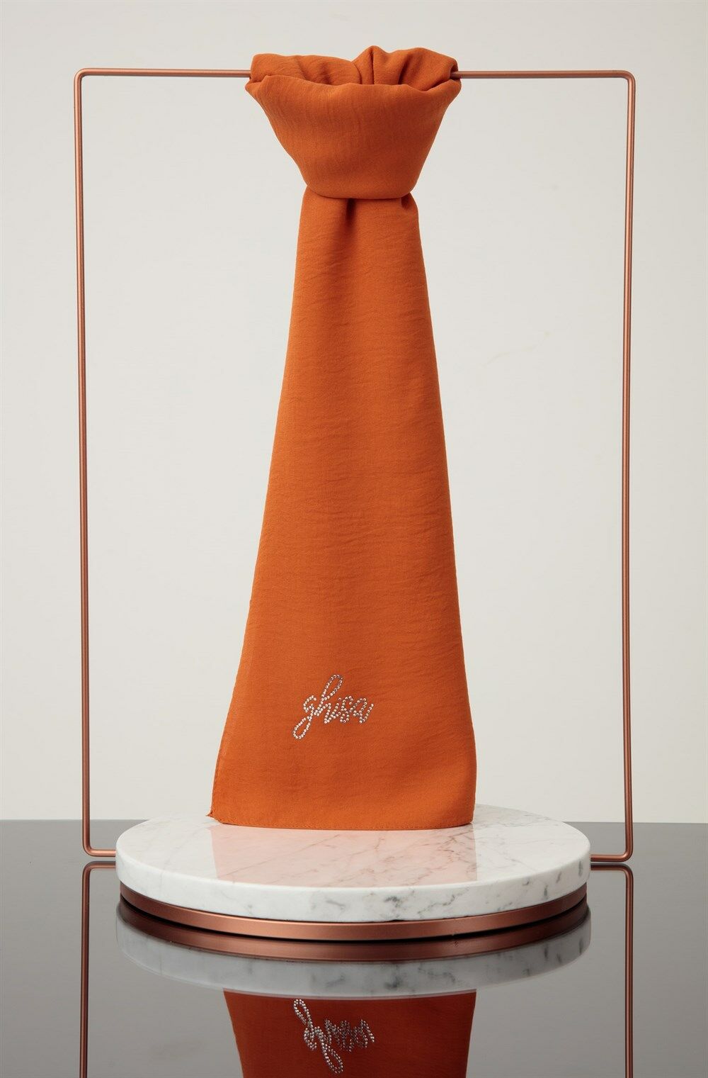 GHISA LOTUS SHAWL ORANGE