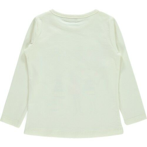 Girls Kız Çocuk Sweatshirt 2-5 Yaş Ekru