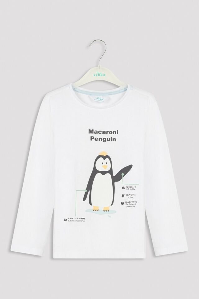 Multi Colored U.macaroni Penguin Pajamas Set