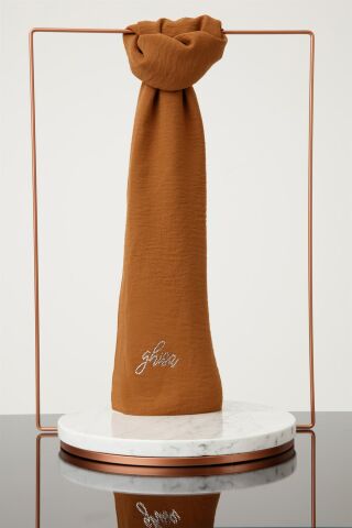 GHISA LOTUS SHAWL CARAMEL