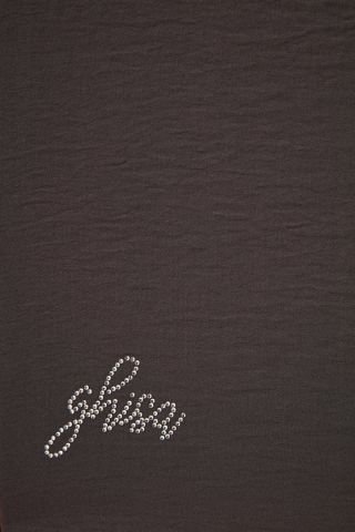 GHISA LOTUS SHAWL ANTHRACITE