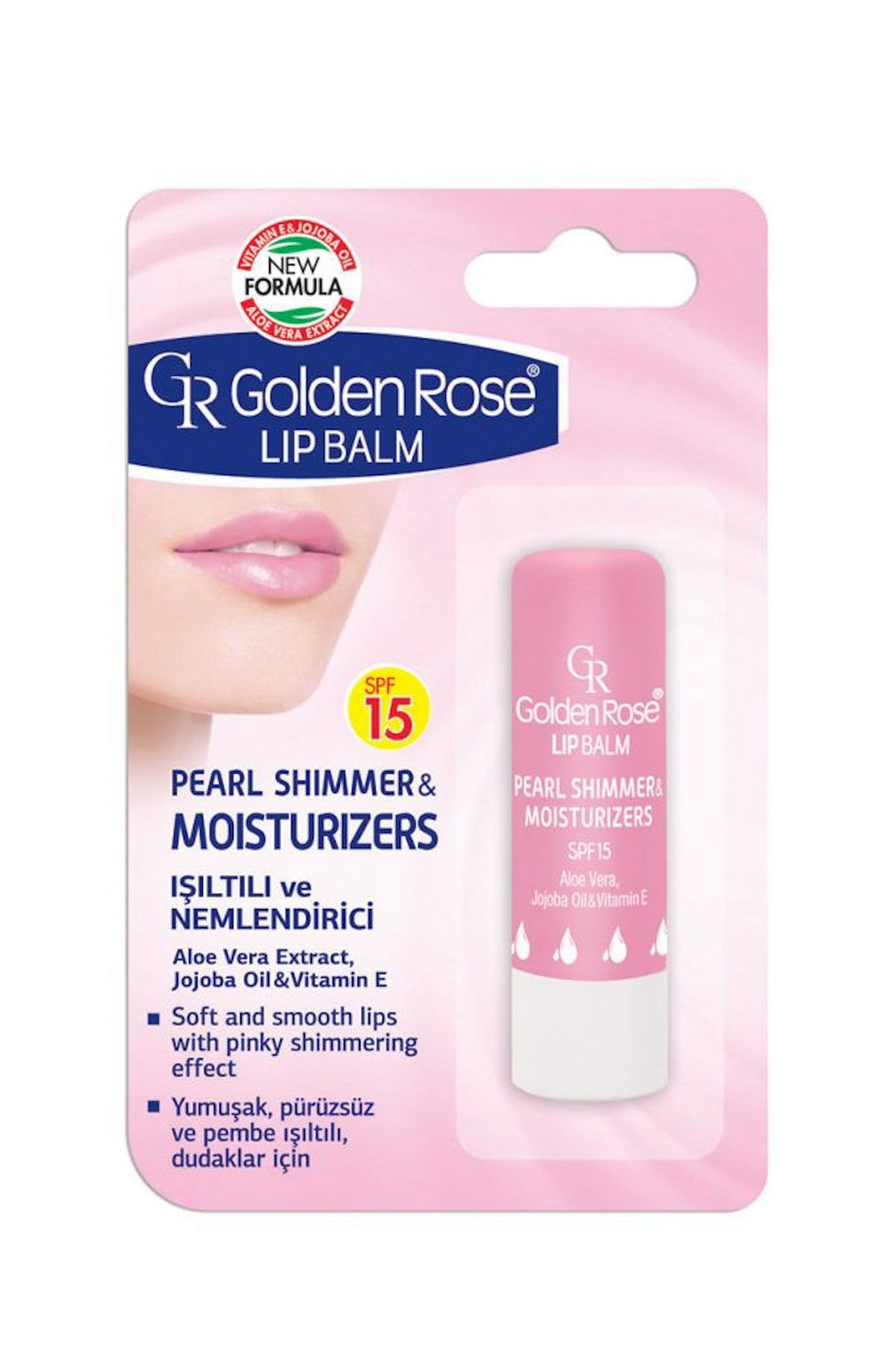 Golden Rose Parlaklık Veren Nemlendirici Dudak Balsamı Spf 15 No: 02