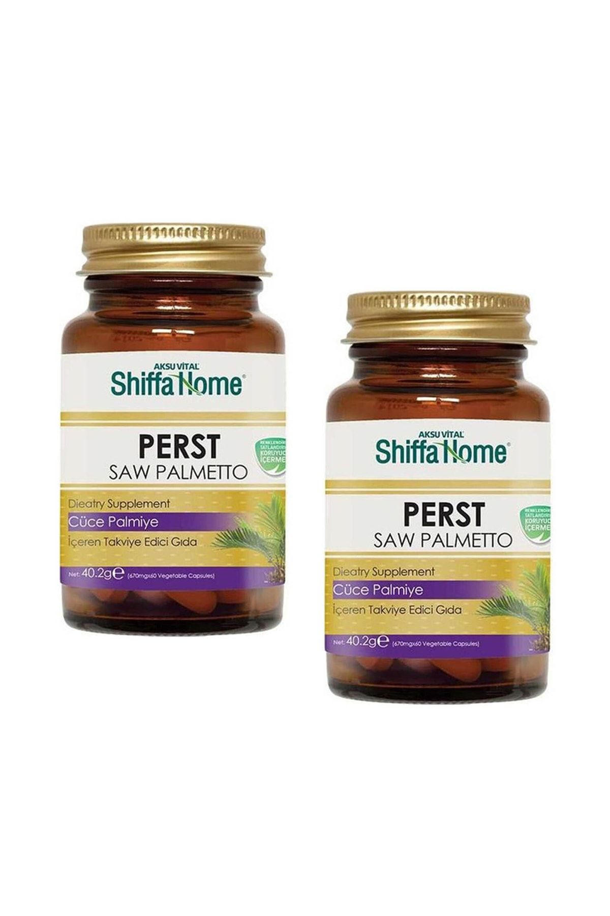 Perst Sawpalmetto 670 mg 60 Cup x 2 Pieces