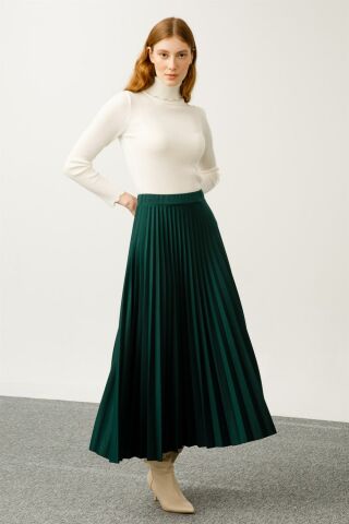 Ghisa Pleated Skirt PETROL