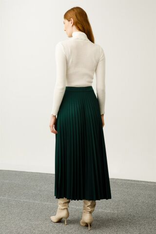 Ghisa Pleated Skirt PETROL