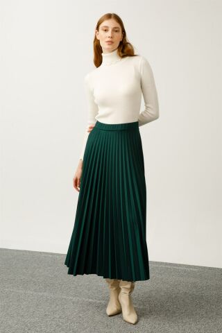 Ghisa Pleated Skirt PETROL