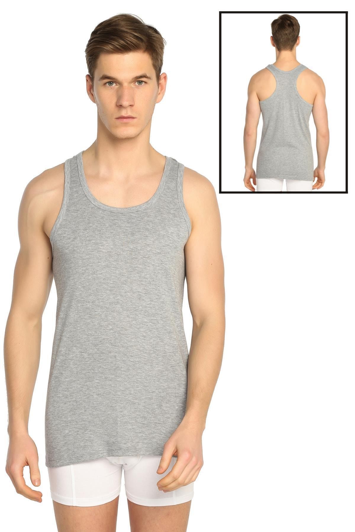 Men's Gray 3-Pack Rib Sports Athlete