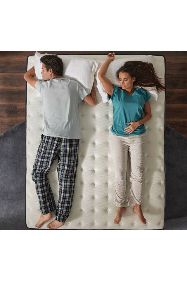Hard&soft Pocket Spring Mattress 160x200 cm