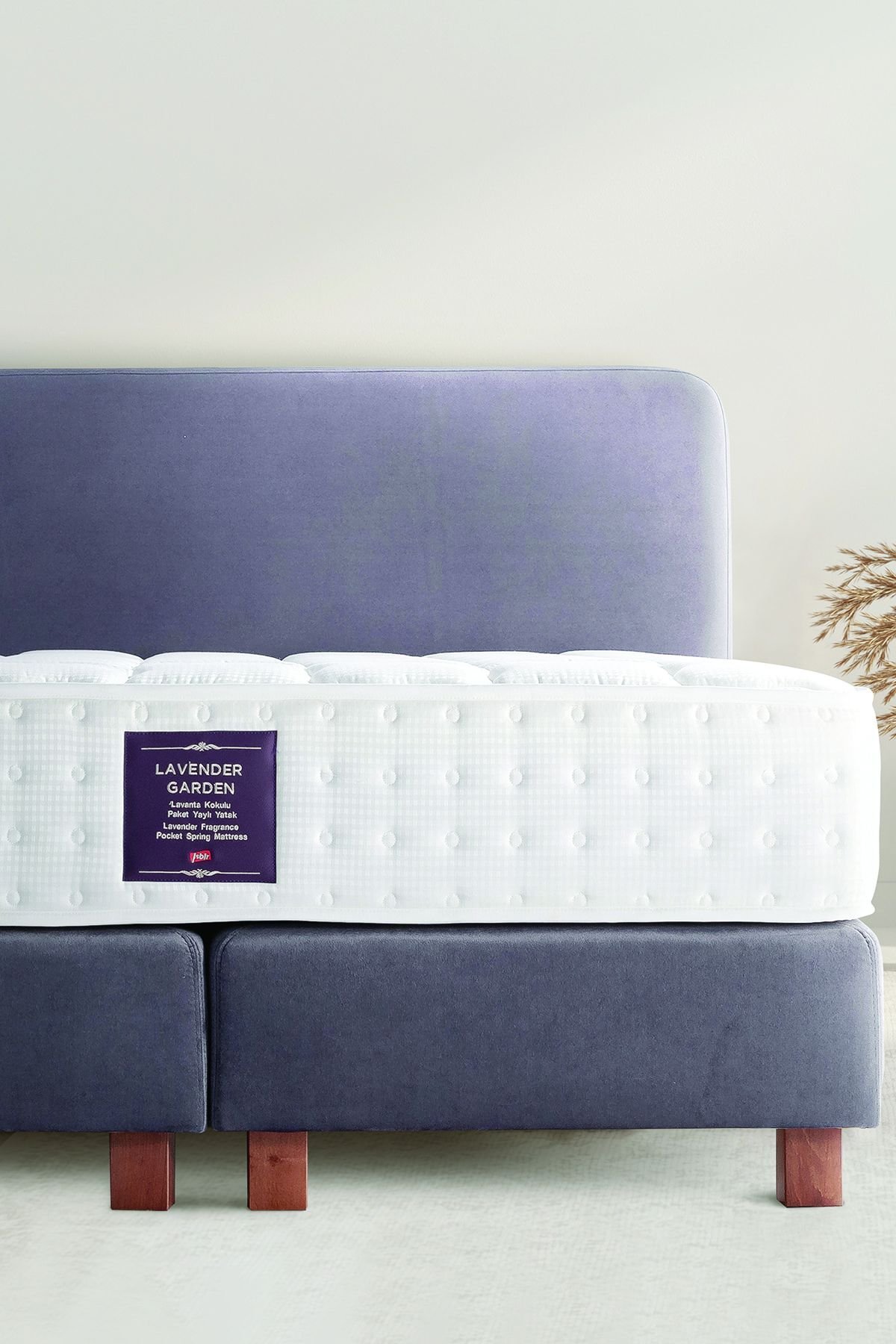 Lavender Garden Lavanta Kokulu Paket Yaylı Yatak
