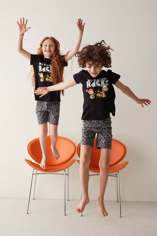Lic Flintstones Dad 2li Pijama Takımı