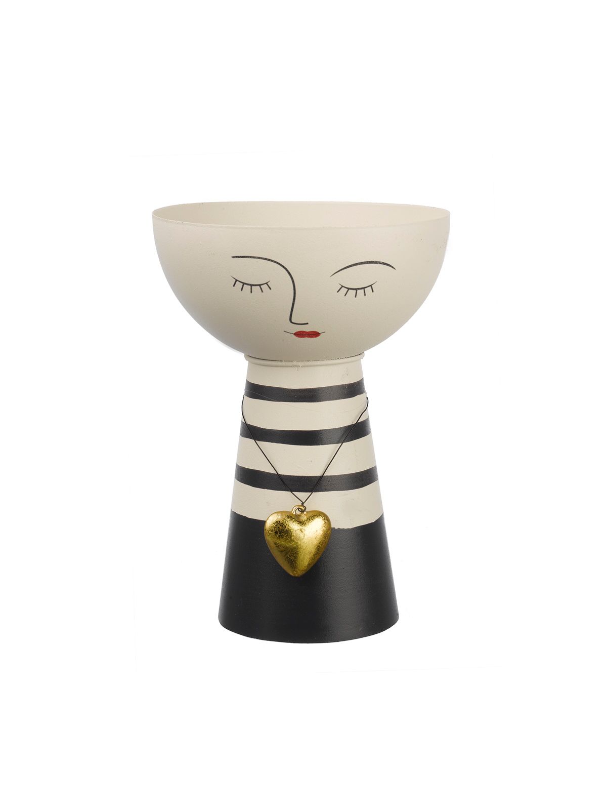 Heart Girl Metal Decorative Object M