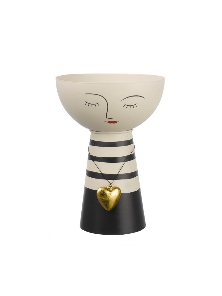 Heart Girl Metal Decorative Object M