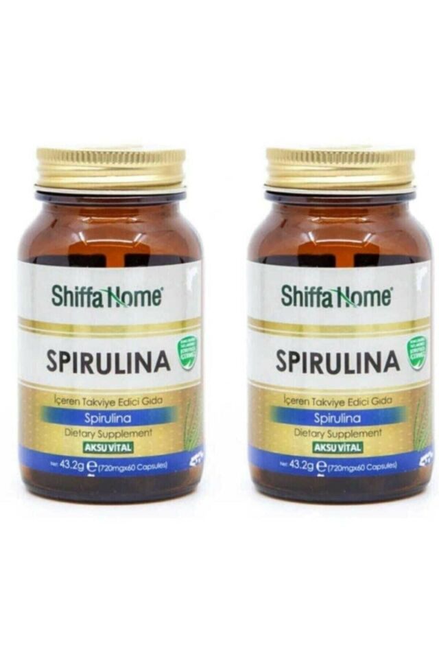 Spirulina Capsule 720 mg 60 Capsule 2 Box