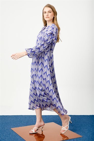 Wide Collar Dress SAKS