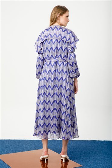 Wide Collar Dress SAKS