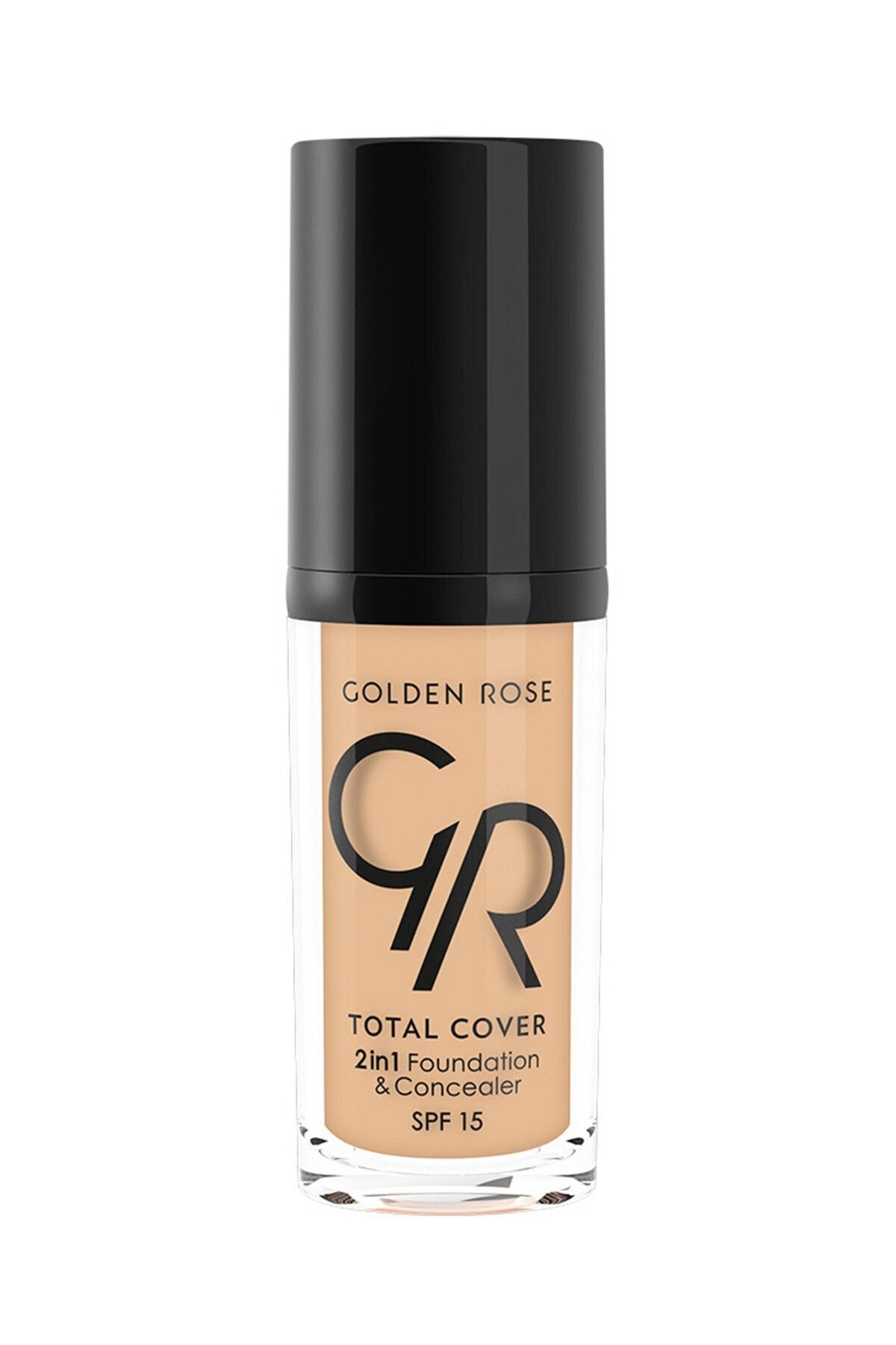 2'si 1 Arada Fondöten & Kapatıcı - Total 2 İn 1 Foundation & Concealer No:3