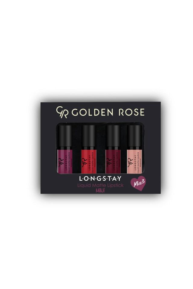 Mini Ruj - Gr Long. Liquıd Matte Lipstick Mini 3 (4'lü Kutu)
