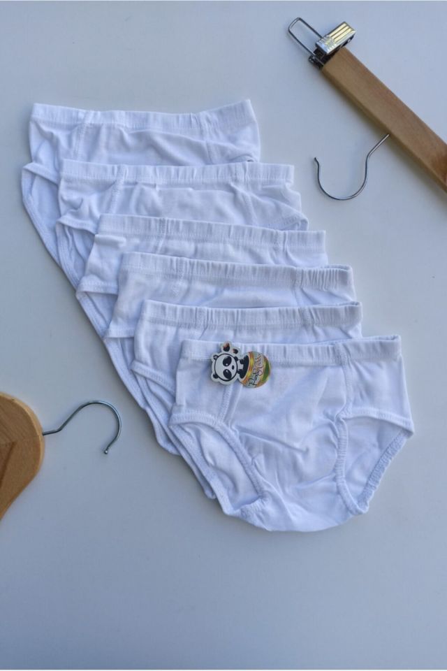 6 Pcs Boy Underpants 6 Pieces