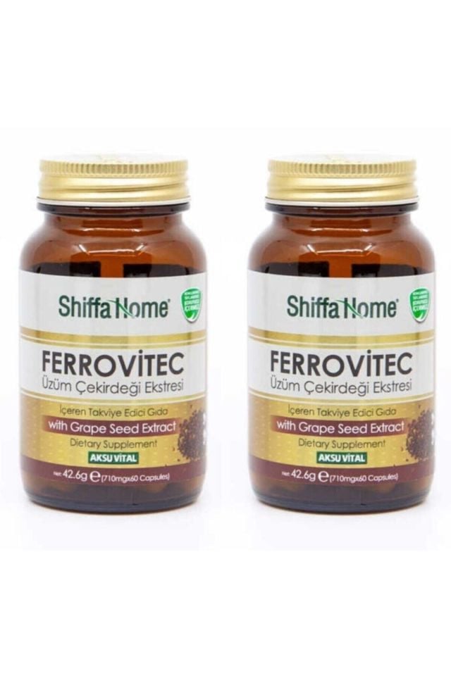 Ferrovitec 710 Mg 60 Capsules X 2 Pieces