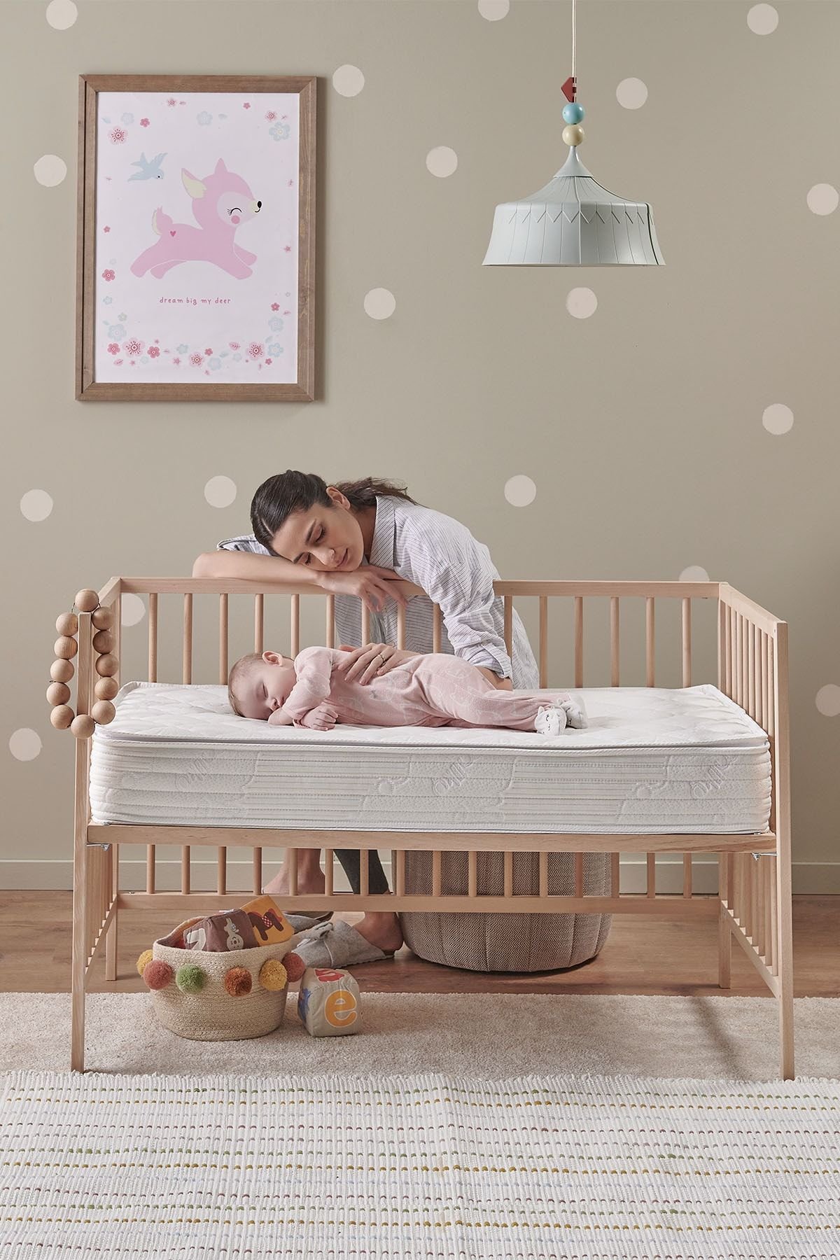 Milky Comfy Dht Pedli Yaylı Yatak