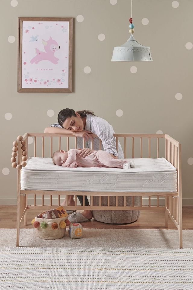 Milky Comfy Dht Pedli Yaylı Yatak