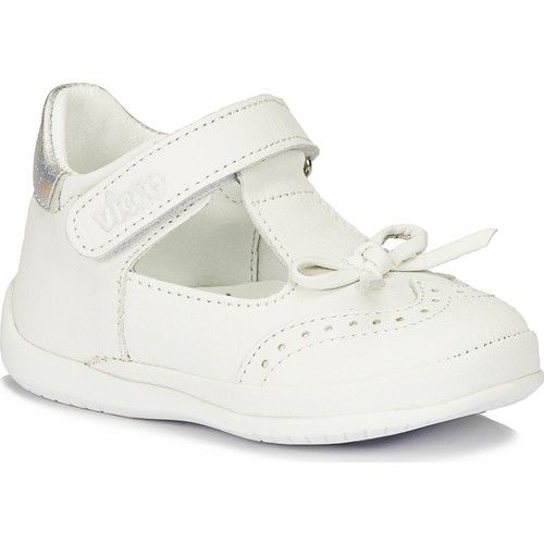 Bowknot First Step Casual Girls Shoes White