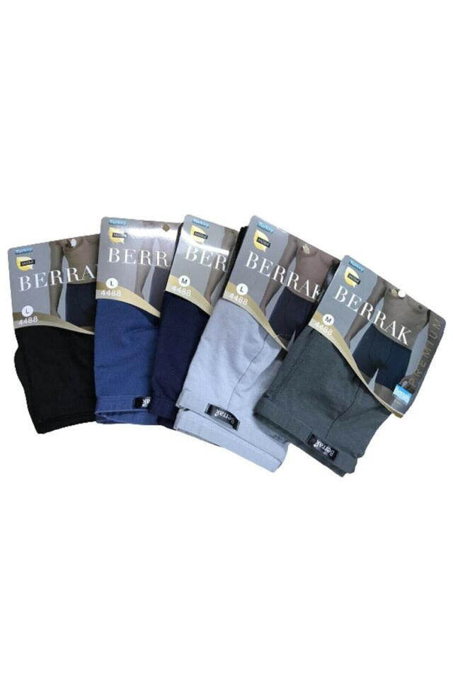 Men's Mixed Color 4-Pack Slim Elastic Modal Boxer